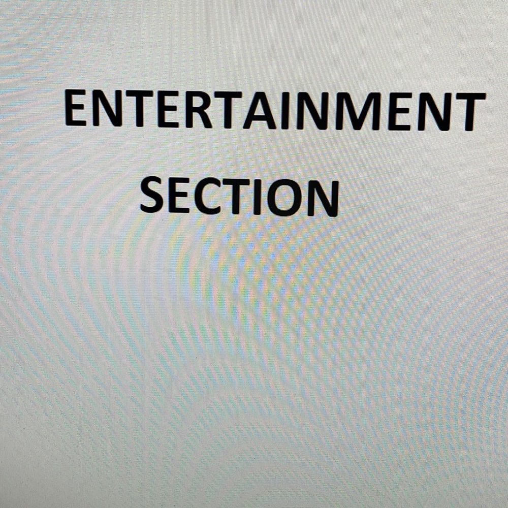 ENTERTAINMENT